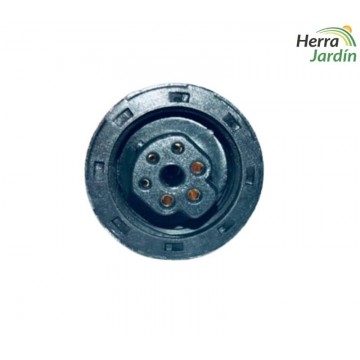 Cable tijera-batería BRACOG HJ-045/50 - Tijeras - vista frontal conector hembra