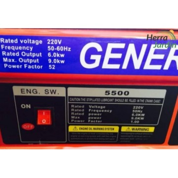 Generador Línea HD 5500 SP - vista detalle