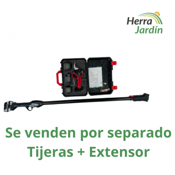Extensión 2,0m para tijeras WS-043J -  Tijera + Extesnsor (Opcional)